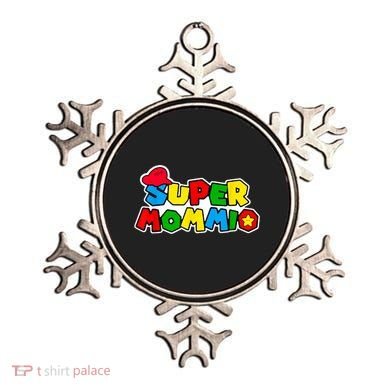 Funny Super Mommio Mother's Day Gamer Ornament