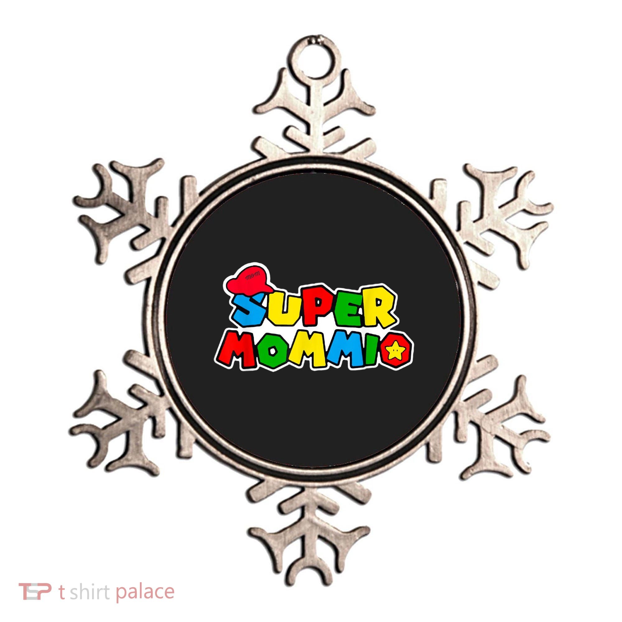 Funny Super Mommio Mother's Day Gamer Ornament