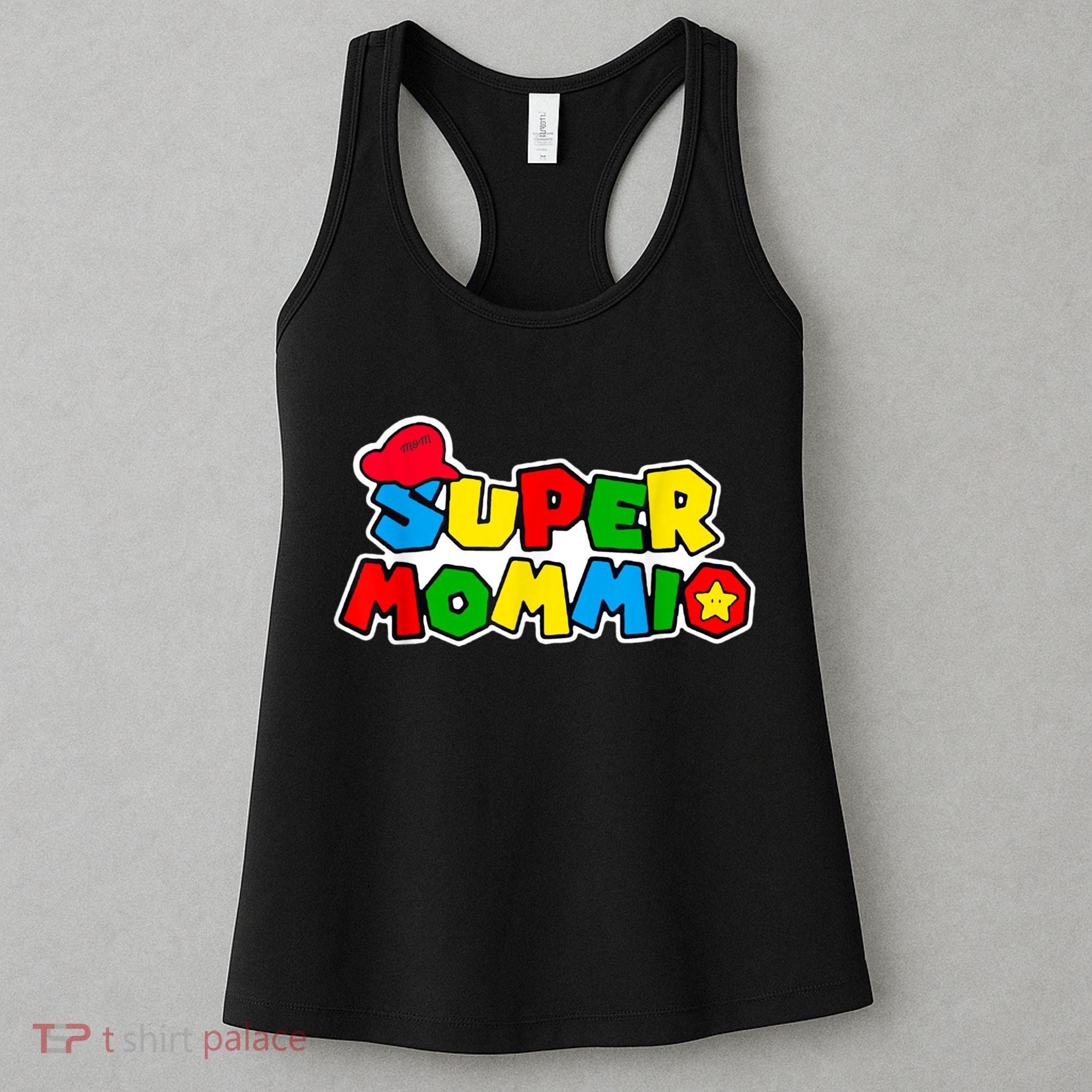 Funny Super Mommio Mother's Day Gamer Women's Tank Top