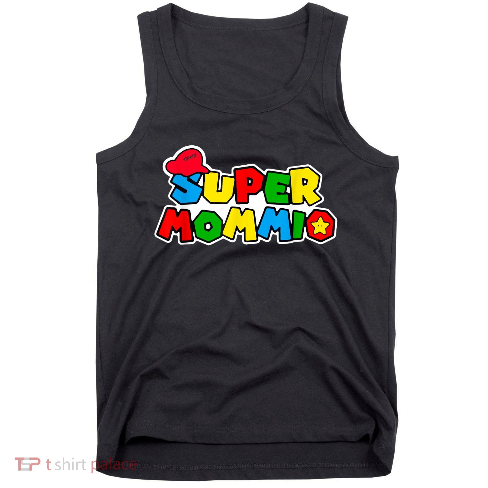Funny Super Mommio Mother's Day Gamer Tank Top