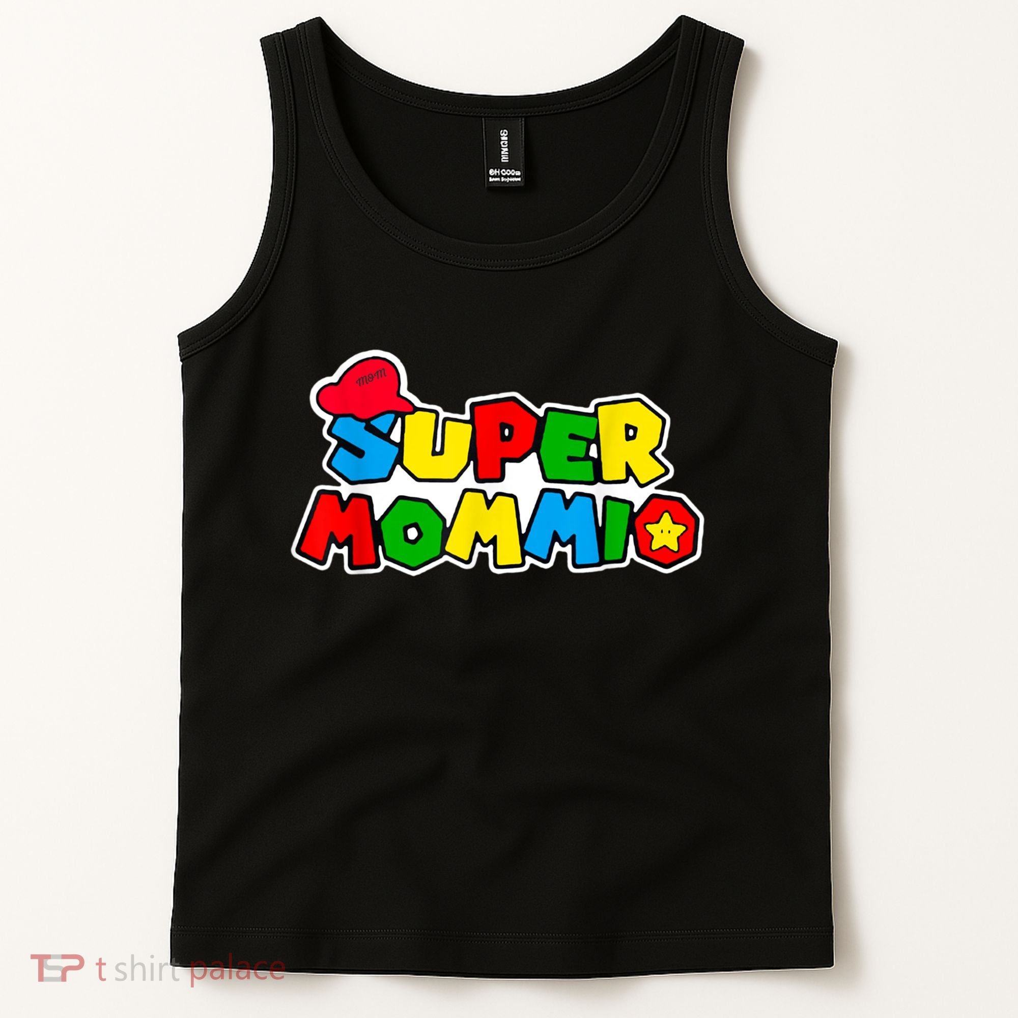 Funny Super Mommio Mother's Day Gamer Tank Top