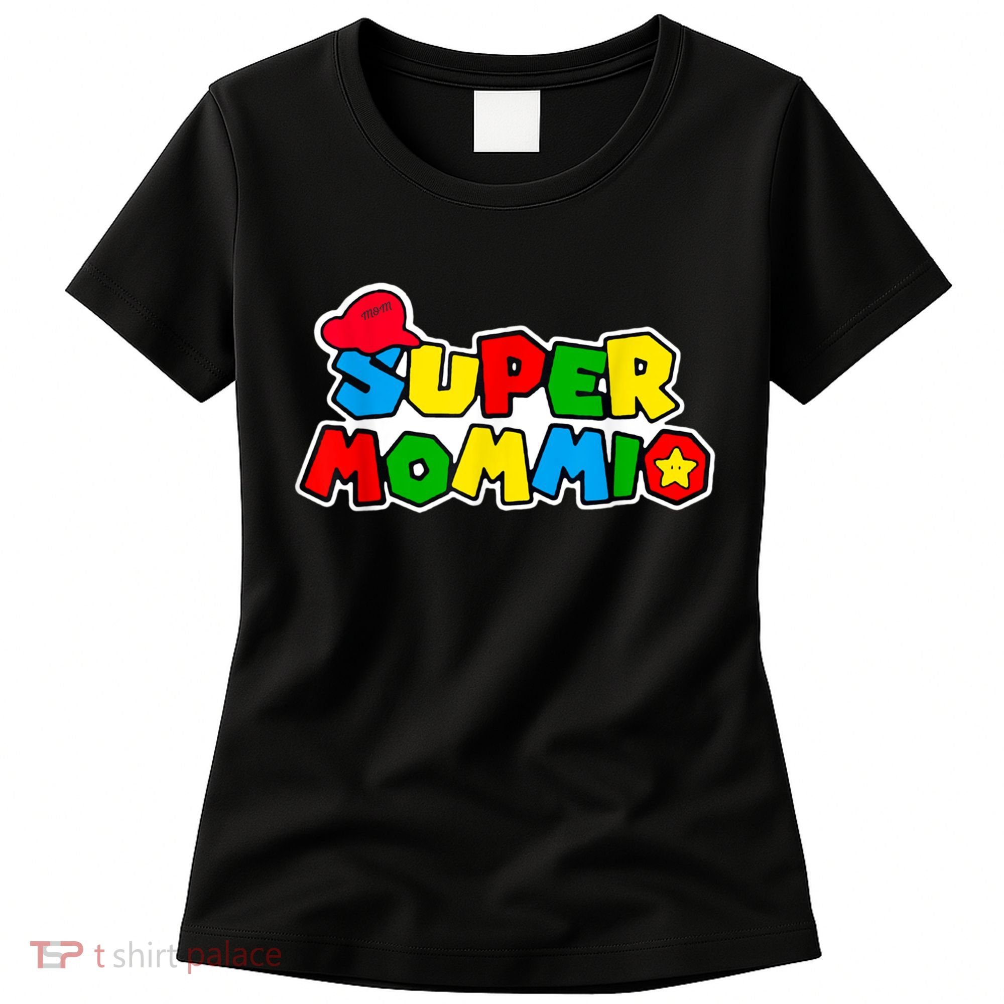 Funny Super Mommio Mother's Day Gamer Women's T-Shirt