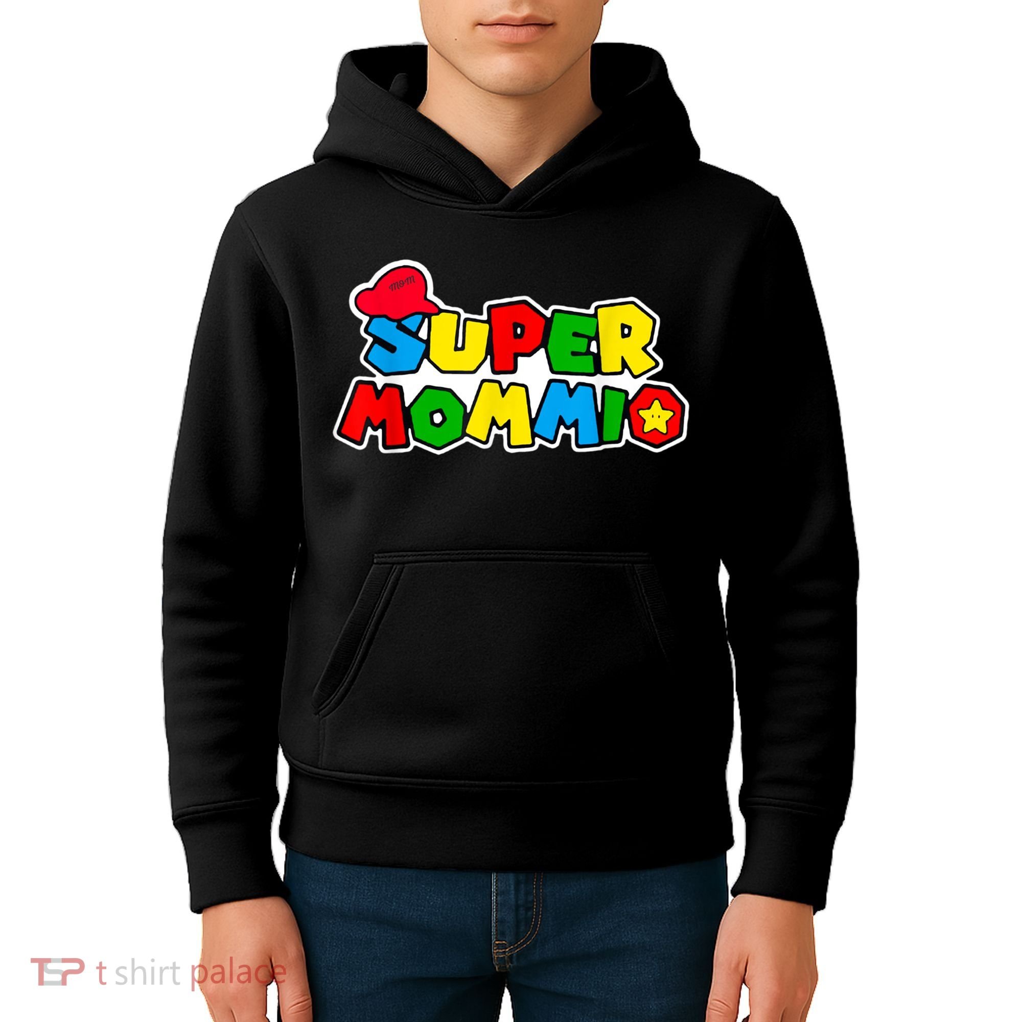 Funny Super Mommio Mother's Day Gamer Kids Hoodie