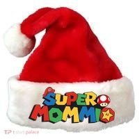 Funny Super Mommio Mother's Day Santa Hat thumb 0