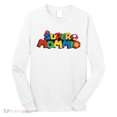 Funny Super Mommio Mother's Day Long Sleeve Shirt