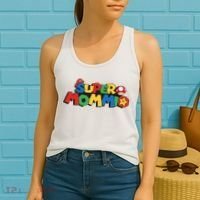 Funny Super Mommio Mother's Day Women's Tank Top thumb 2