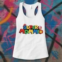 Funny Super Mommio Mother's Day Women's Tank Top thumb 3