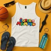Funny Super Mommio Mother's Day Tank Top thumb 4
