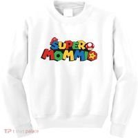 Funny Super Mommio Mother's Day Kids Sweatshirt thumb 0