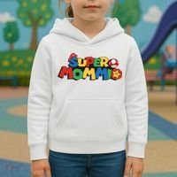 Funny Super Mommio Mother's Day Kids Hoodie thumb 3
