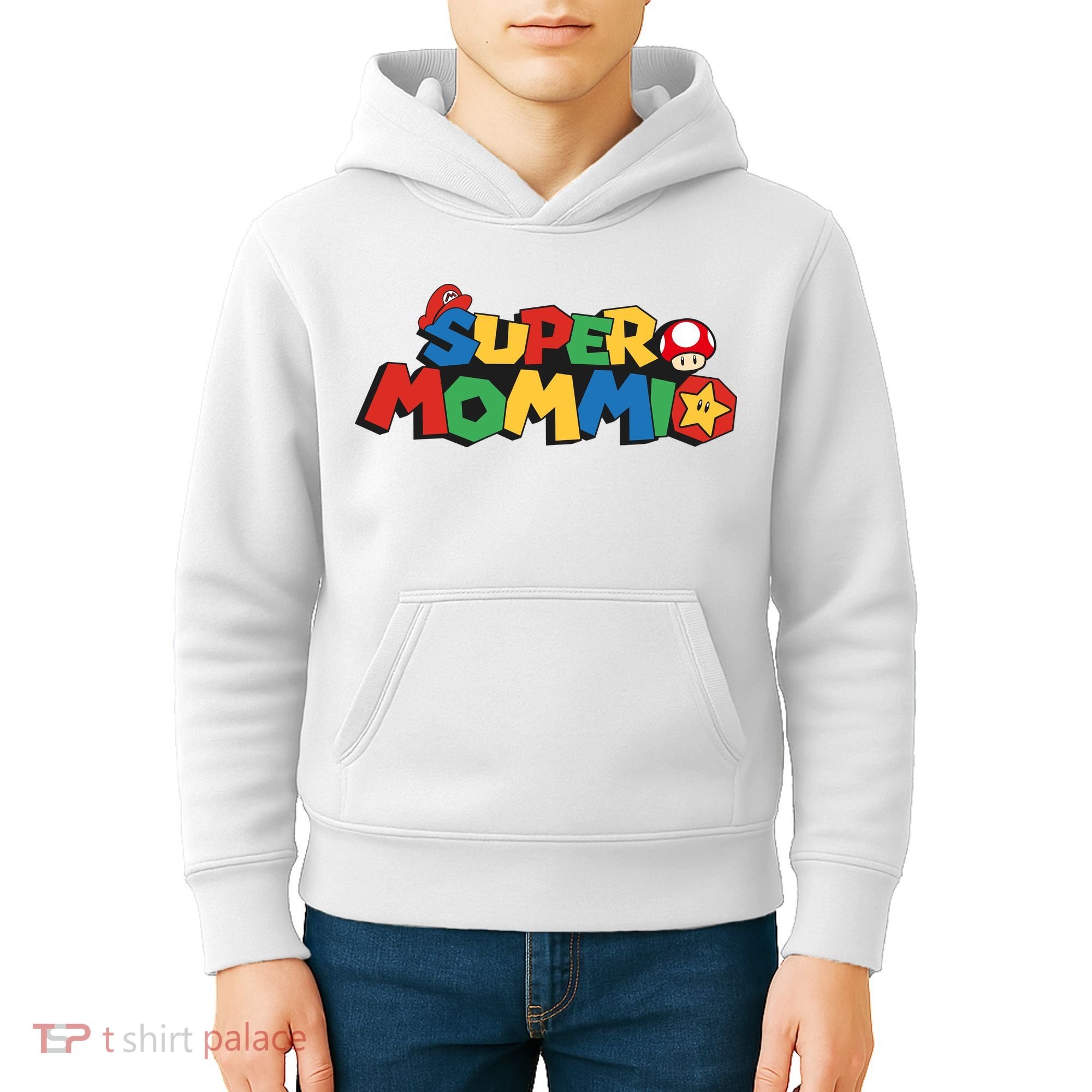Funny Super Mommio Mother's Day Kids Hoodie