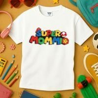 Funny Super Mommio Mother's Day Kids T-Shirt thumb 3