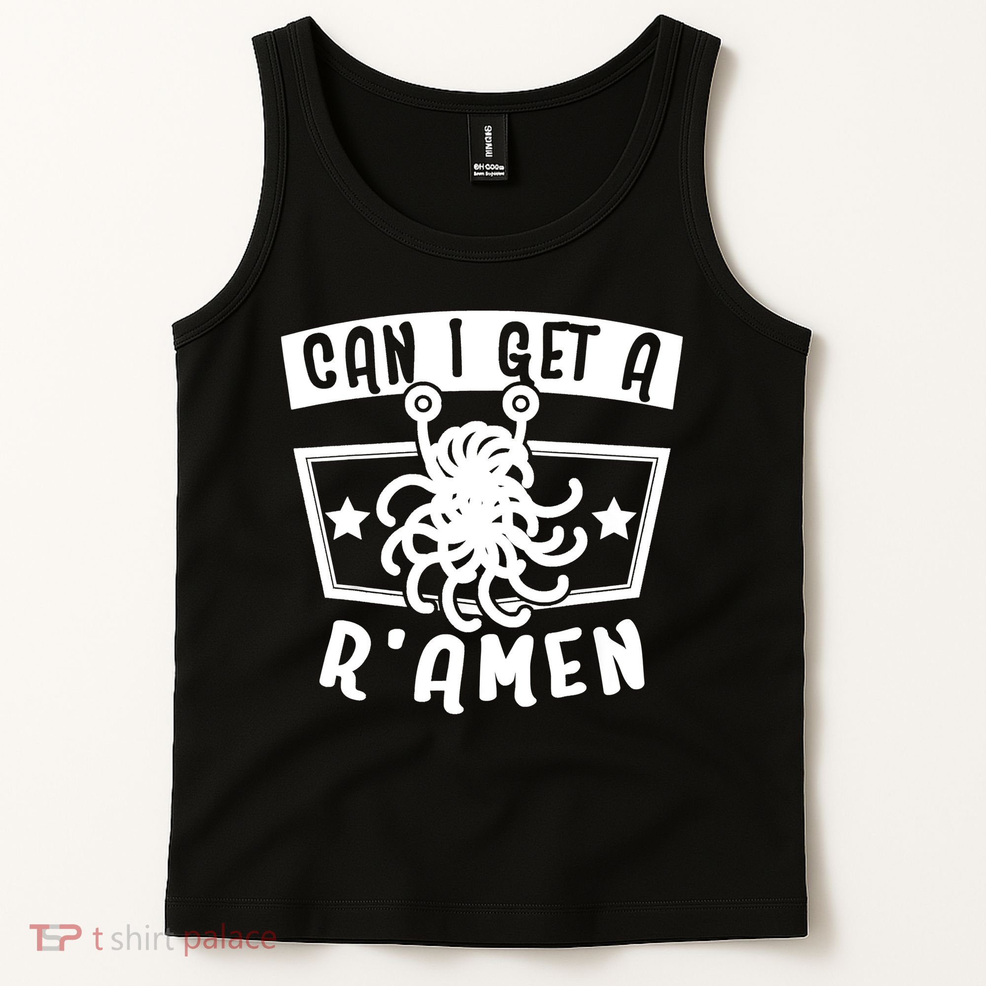 Flying Spaghetti Monster FSM Atheist Tank Top