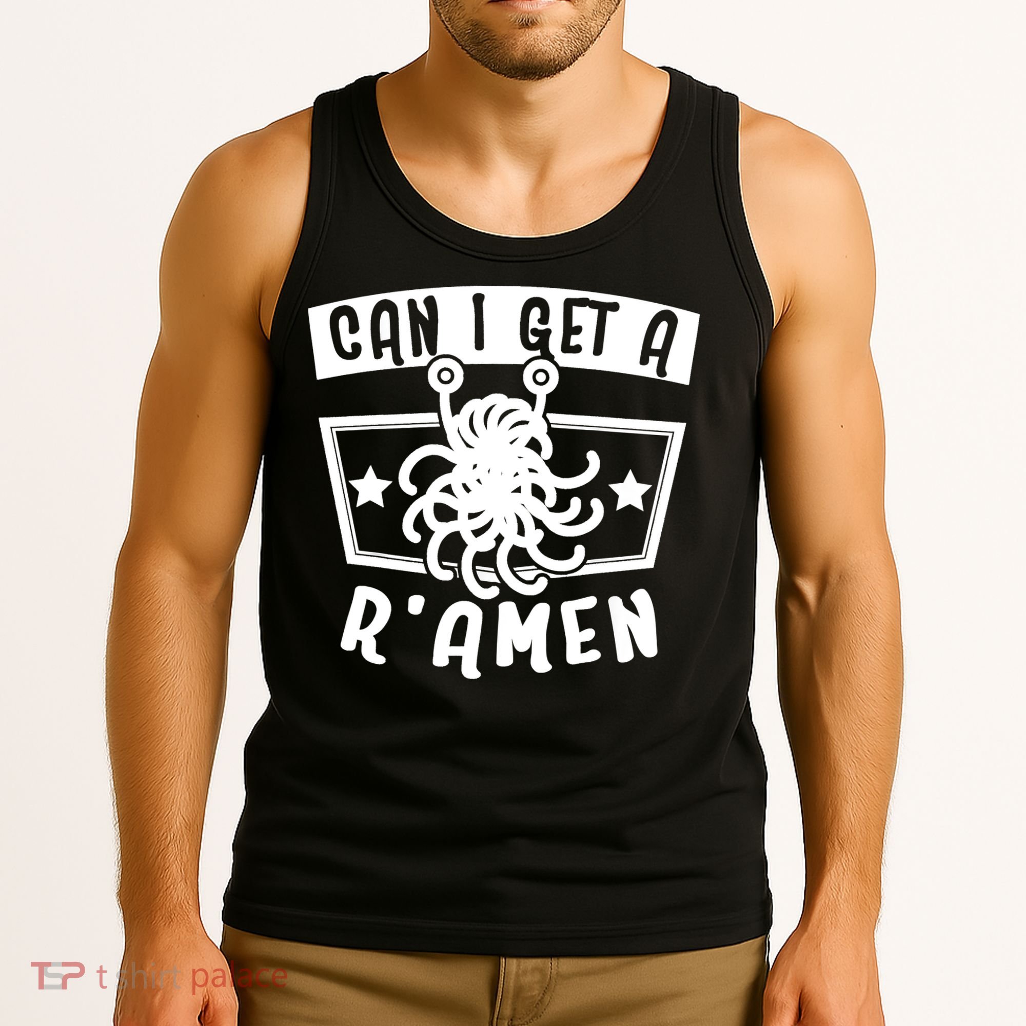Flying Spaghetti Monster FSM Atheist Tank Top