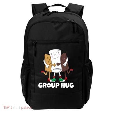 Funny Smores Marshmallow Chocolate Camping Group Hug Backpack