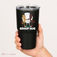 Funny Smores Marshmallow Chocolate Camping Group Hug Tumbler thumb 2