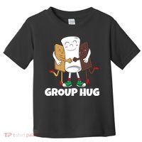 Funny Smores Marshmallow Chocolate Camping Group Hug Toddler T-Shirt thumb 0