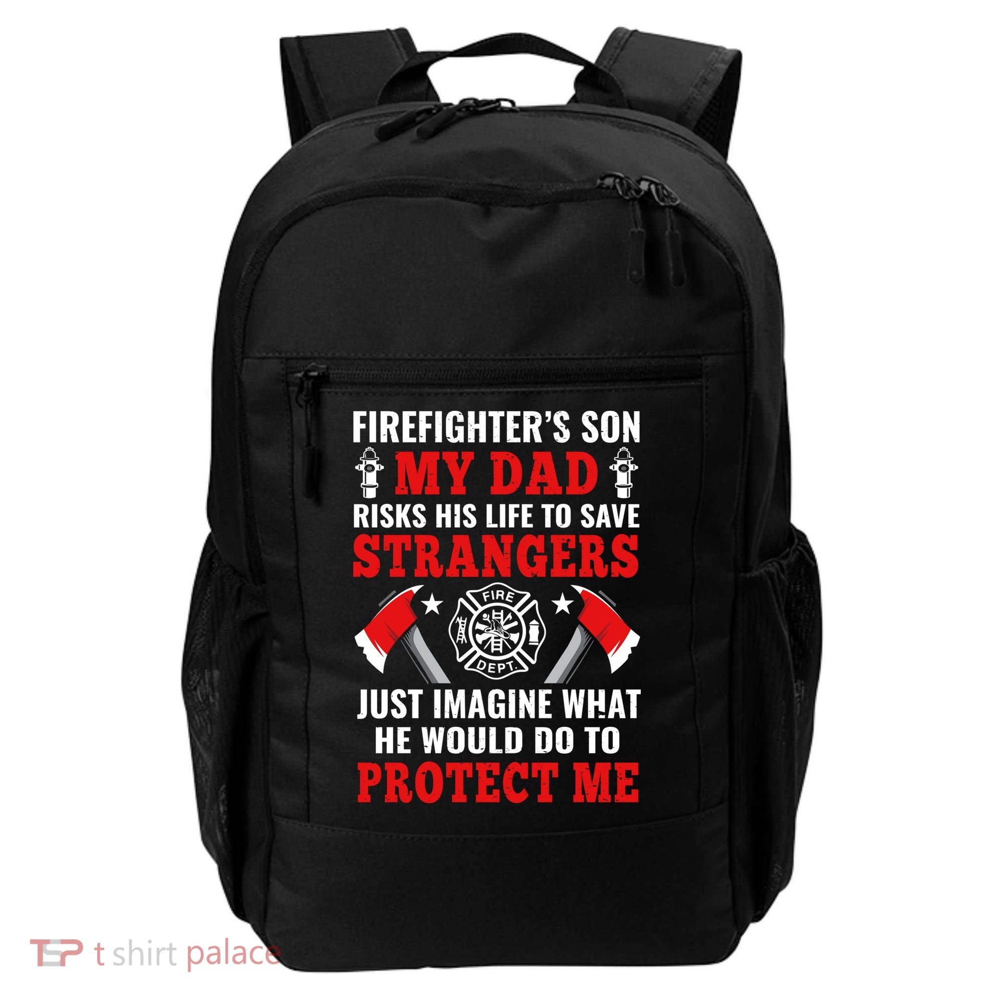 Firefighters Son My Dad Risks His Life To Save Stransgers Backpack