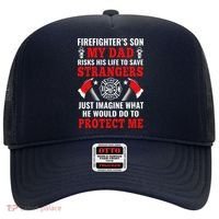 Firefighters Son My Dad Risks His Life To Save Stransgers Hat thumb 0