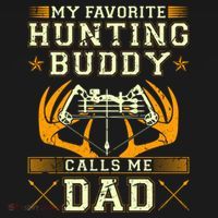 Father Son Matching Hunting Buddies Hunting Dad Cute Gift Women's Hoodie thumb 2