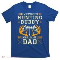 Father Son Matching Hunting Buddies Hunting Dad Cute Gift T-Shirt thumb 0