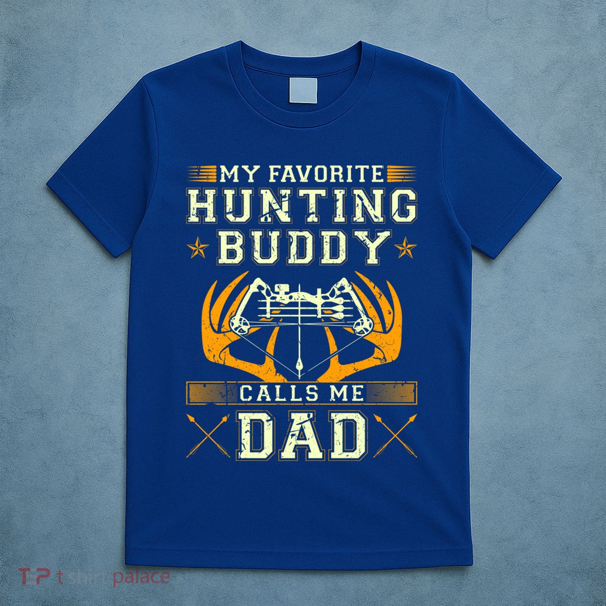Father Son Matching Hunting Buddies Hunting Dad Cute Gift T-Shirt