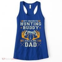 Father Son Matching Hunting Buddies Hunting Dad Cute Gift Women's Tank Top thumb 0