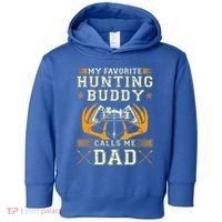 Father Son Matching Hunting Buddies Hunting Dad Cute Gift Toddler Hoodie thumb 0