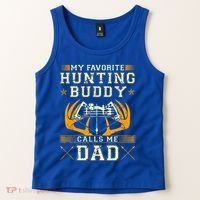 Father Son Matching Hunting Buddies Hunting Dad Cute Gift Tank Top thumb 2