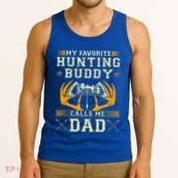 Father Son Matching Hunting Buddies Hunting Dad Cute Gift Tank Top thumb 3