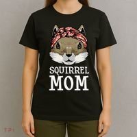 Funny Squirrel Mom Rodent Gopher Chipmunk Lover Women T-Shirt thumb 4