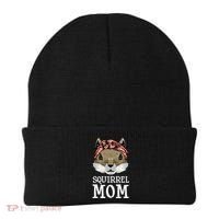 Funny Squirrel Mom Rodent Gopher Chipmunk Lover Women Beanie thumb 0