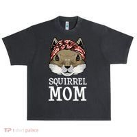 Funny Squirrel Mom Rodent Gopher Chipmunk Lover Women Urban Oversized Heavyweight T-Shirt thumb 0