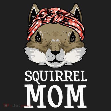 Funny Squirrel Mom Rodent Gopher Chipmunk Lover Women Urban Oversized Heavyweight T-Shirt