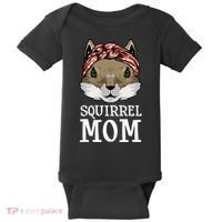 Funny Squirrel Mom Rodent Gopher Chipmunk Lover Women Baby Bodysuit thumb 0