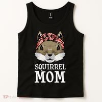 Funny Squirrel Mom Rodent Gopher Chipmunk Lover Women Tank Top thumb 2