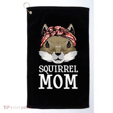 Funny Squirrel Mom Rodent Gopher Chipmunk Lover Women Golf Towel