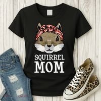 Funny Squirrel Mom Rodent Gopher Chipmunk Lover Women Women's T-Shirt thumb 3