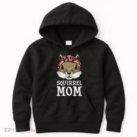 Funny Squirrel Mom Rodent Gopher Chipmunk Lover Women Kids Hoodie thumb 0
