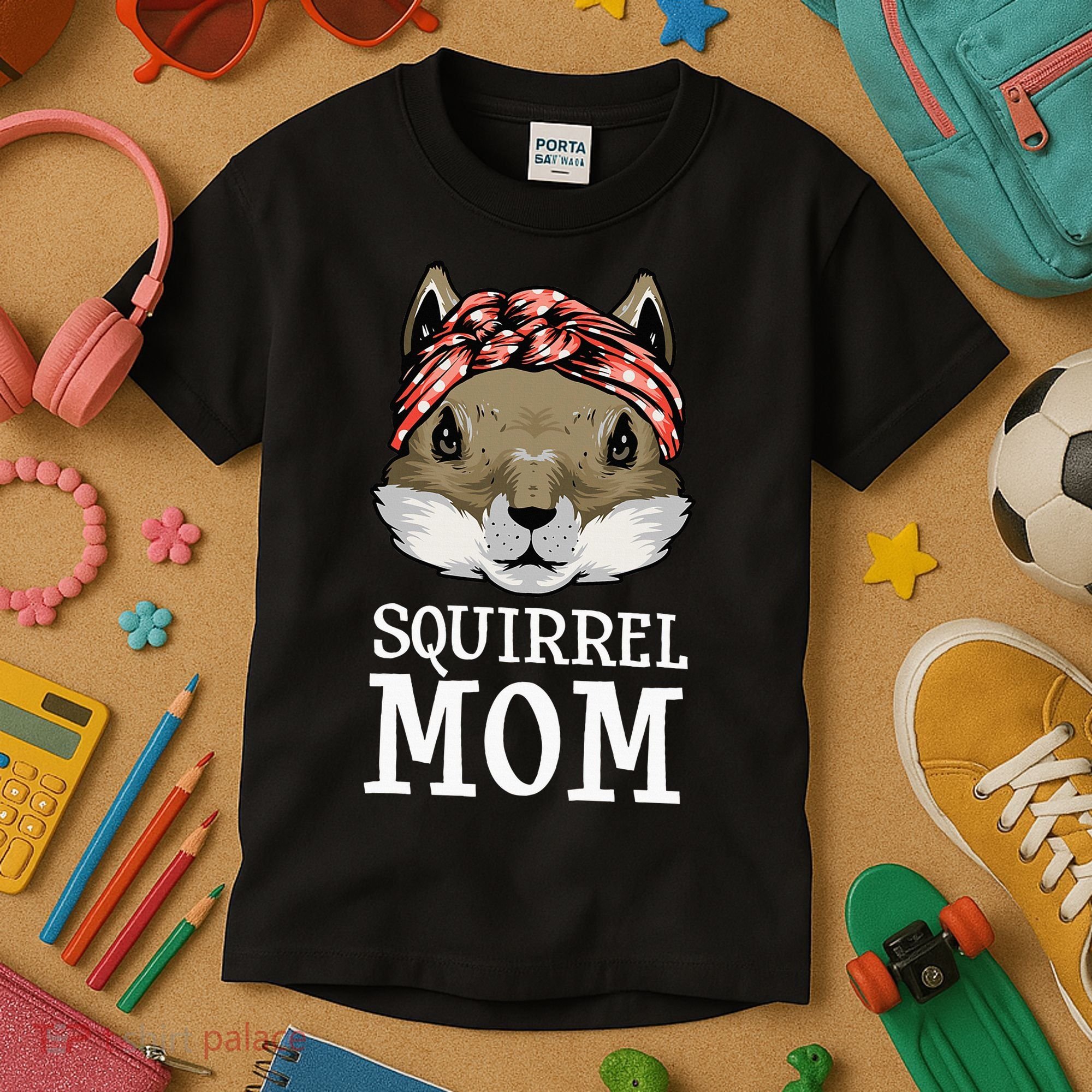 Funny Squirrel Mom Rodent Gopher Chipmunk Lover Women Kids T-Shirt