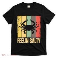Feelin Salty Maryland Crab Retro Vintage T-Shirt thumb 0