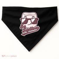 Funny So Mellow Cool Marshmallow USA-Made Doggie Bandana thumb 0
