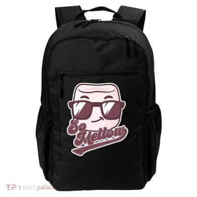 Funny So Mellow Cool Marshmallow Backpack