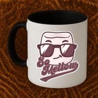 Funny So Mellow Cool Marshmallow Coffee Mug thumb 2