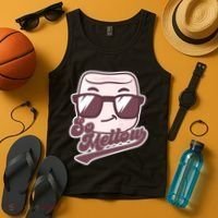 Funny So Mellow Cool Marshmallow Tank Top thumb 4