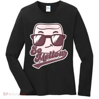Funny So Mellow Cool Marshmallow Women's Long Sleeve Shirt thumb 0