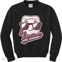 Funny So Mellow Cool Marshmallow Kids Sweatshirt thumb 0