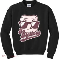 Funny So Mellow Cool Marshmallow Kids Sweatshirt thumb 0
