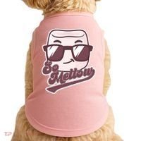 Funny So Mellow Cool Marshmallow Doggie Tank thumb 0
