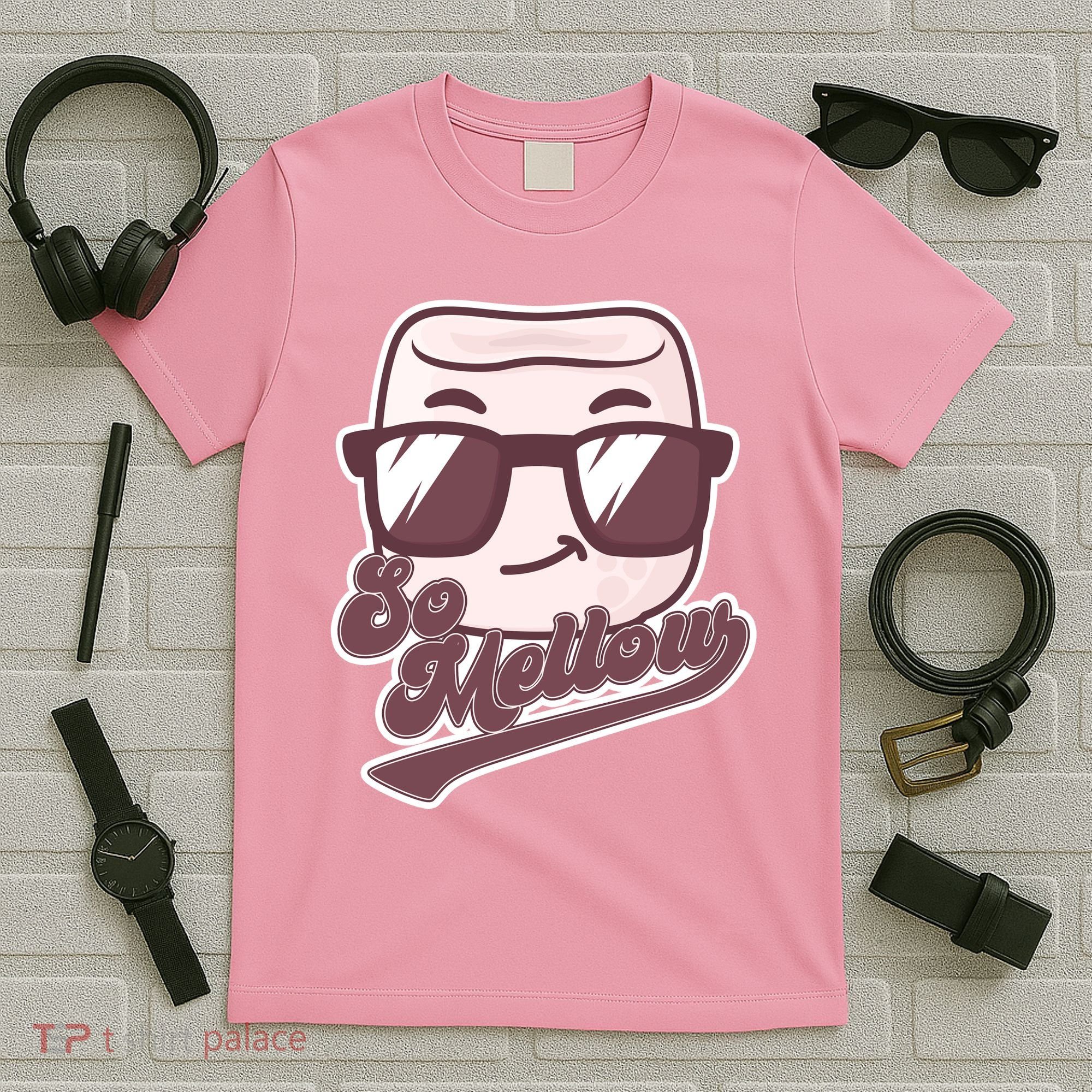 Funny So Mellow Cool Marshmallow T-Shirt